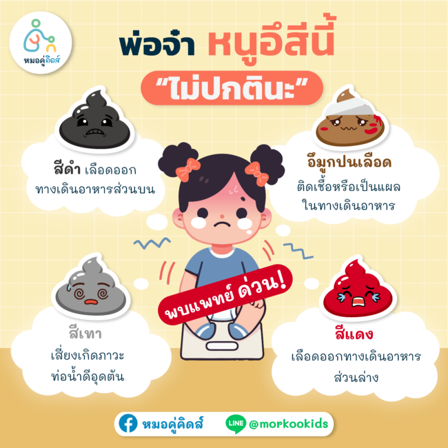 อึลูก ไม่ปกติ ลูกท้องเสีย